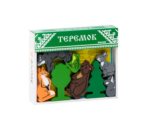 Сказка Теремок 17 дет. Томик (дерево)