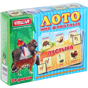 Лото Мир животных.арт.00906 Стеллар