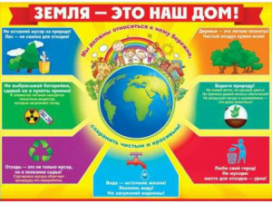 64.667 Земля - это наш дом. Плакат А2