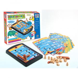 Перейди реку. Логическая игра - головоломка арт.68898 Kribly Boo