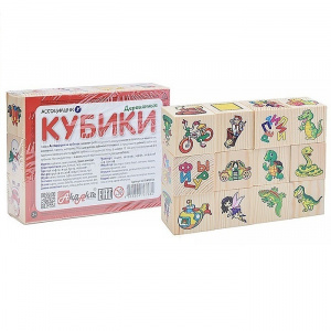 Ассоциации на кубиках № 1 RDI-D463-65a Анданте