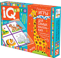 Пластиковое лото для малышей. Мамины малыши. 2+. Айрис