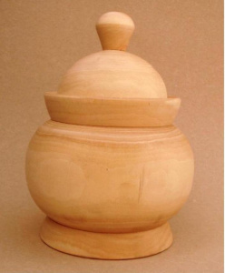 Кухня. Горшочек с крышкой (под роспись) арт.7724