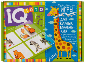 Пластиковое лото для малышей. Угадай, кто это. 2+. Айрис