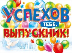 070.795 Успехов тебе,выпускник! Плакат А2