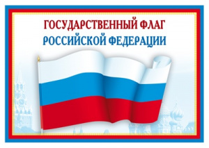 14863 Государственный флаг РФ. А4