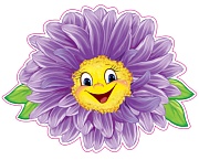 13657 Мини-открытка Астра