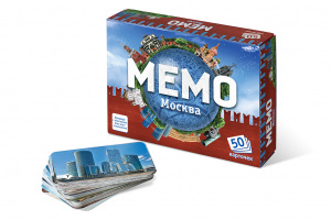 Мемо. Москва (50 карточек) арт.7205