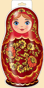 29.954.00 Матрешка. Плакат А4 