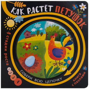 Собери цепочку. Как растет петушок. МС