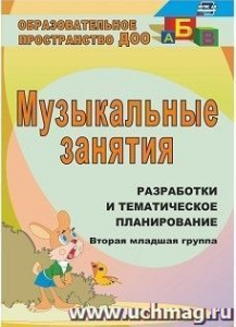 881 Музыкальные занятия. Разработки и тематич.план 2 мл