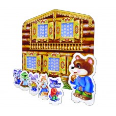 Теремок - игра с кармашками 3+. Радуга С-539
