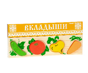 Рамка-вкладыш Овощи 30*8 см. Томик