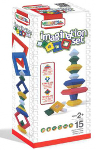 300650 Конструктор 15 дет.Imagination Set WEDGITS