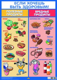 Если хочешь быть здоровым!/ ЛИТУР \ ПЛАКАТ/ 