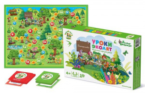 Уроки эколят. Игра настольная ходилка . Эколята