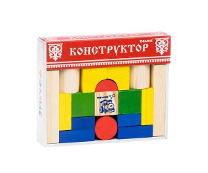 Конструктор Цветной 26 дет. Томик