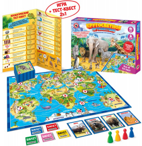 Кругосветное путешествие. Наст. игра + тест-квест арт.02087 Стиль