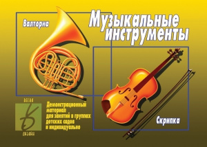 Музыкальные инструменты. Демонстр. материал. Бурдина