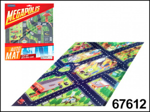 Коврик игровой MEGAPOLIS 80*70 см. арт.67612 Autotime