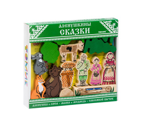 Аленушкины сказки 3 в 1. 24 дет. Томик (дерево)
