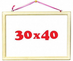 Доска магнитно-маркерная 30*40 см. Д141б 
