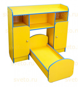 Набор мебели игровой (спальня) Соня (1096х300х955 мм.)