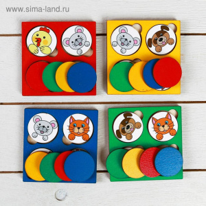Запоминалки «Зверюшки» 3976137 Smile Decor 