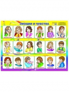 Эмоции и чувства. Плакат А2. Леда
