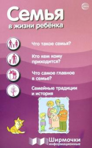 Семья в жизни ребенка. Ширмочки информационные. Сфера