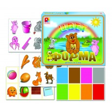 Цвет и форма - игра. Радуга