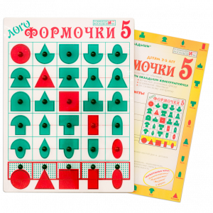 Логоформочки 5 (с держателями). Воскобович