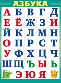 84.513 Разрезная азбука. Плакат А2