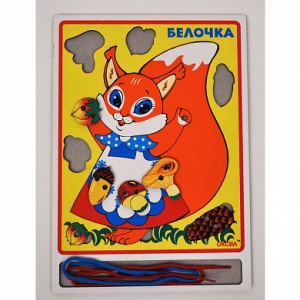 Шнуровка Белка. Оксва